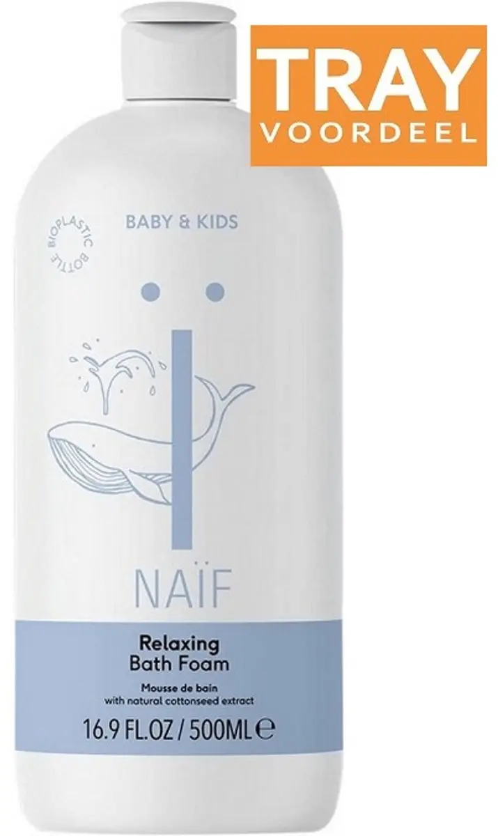 Naïf Baby & Kids Relaxing Badschuim 6x500ml