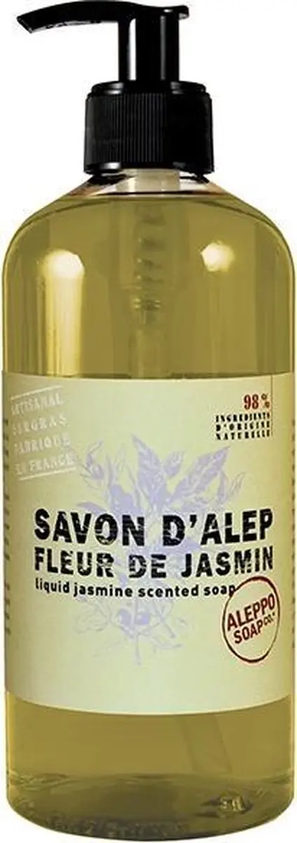 Aleppo Soap Co Jasmijnzeep met pomp 500ml