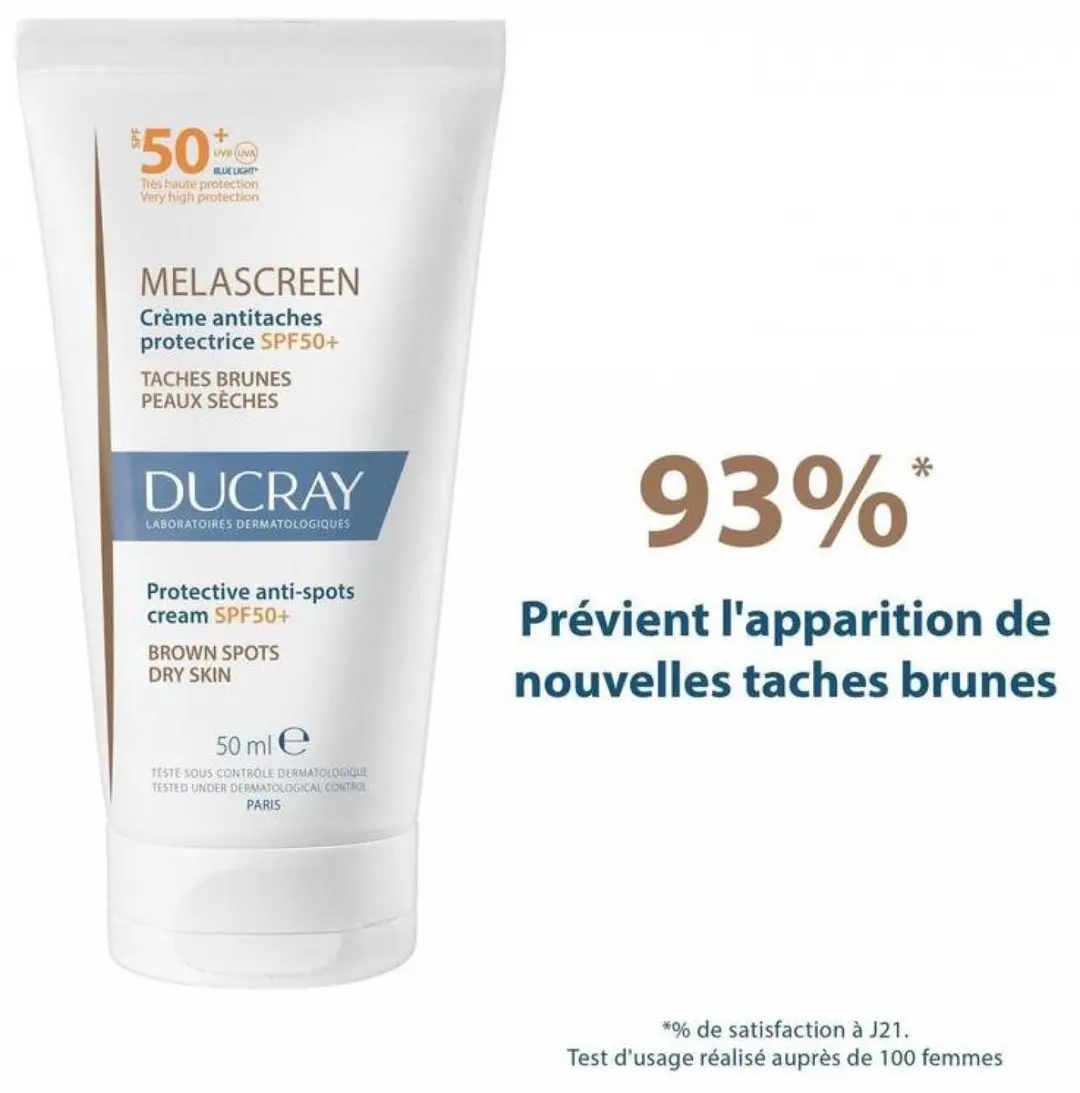 Ducray Melascreen Anti-spot Cream SPF50+ 50ml