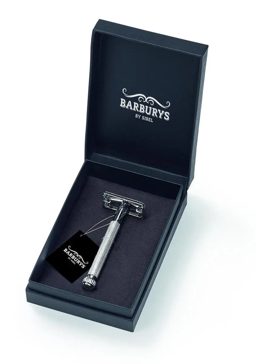 Barburys Butterfly Safety Razor - Zwart