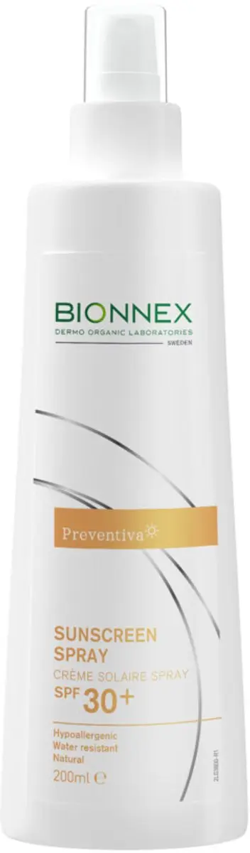 Bionnex Preventiva Zonnebrand Spray SPF 30+