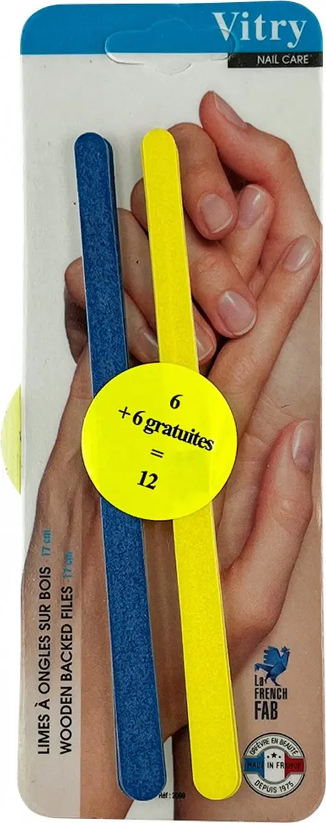 Vitry Nagelvijl Houten Set 17cm