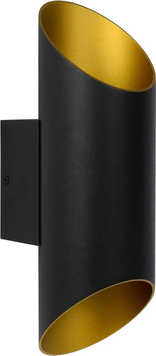 Lucide Quirijn Wandlamp Ø10cm - 1xG9 - Zwart