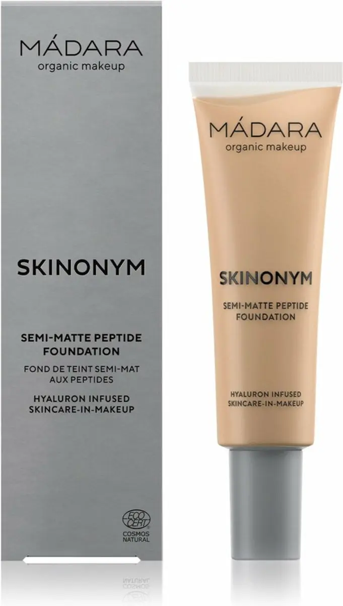 MÁDARA Skinonym Peptide Foundation 30ml - 40 Sand