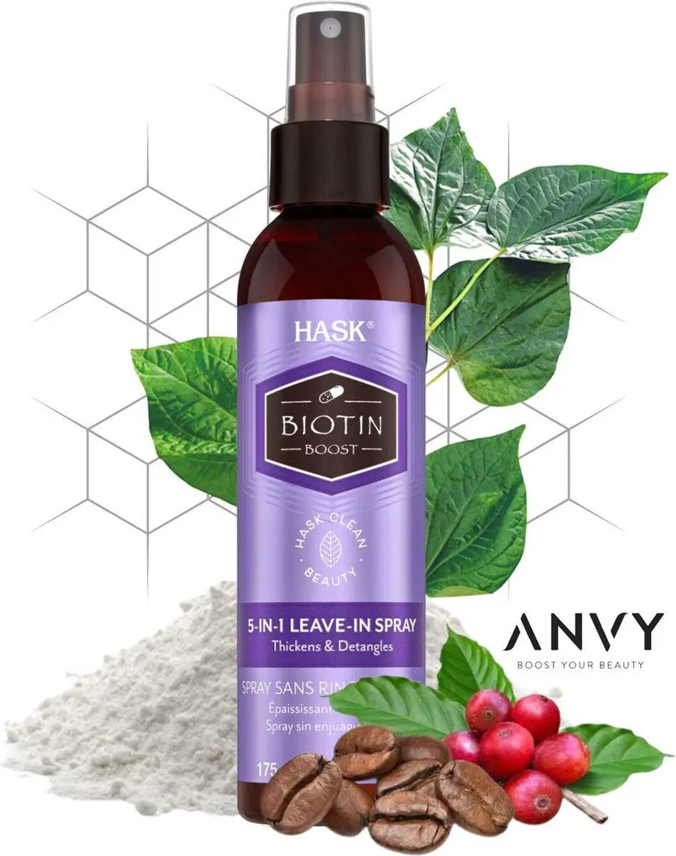 Hask Conditioner Biotin Boost 5-in-1 Leave-In Spray 175ml