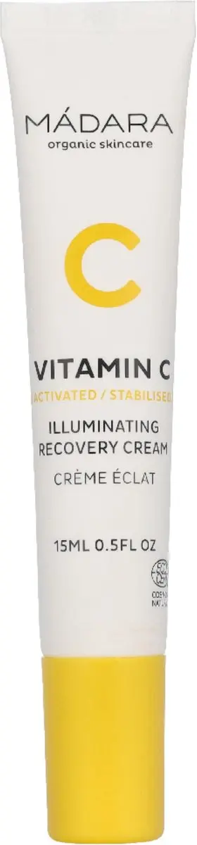MÁDARA Vitamin C Illuminating Recovery Cream 15ml