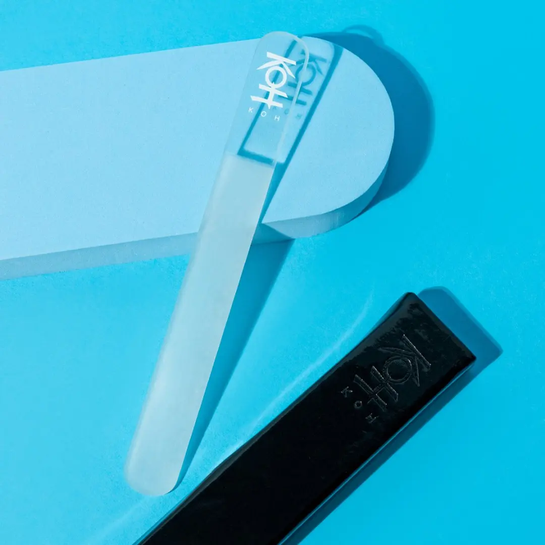 KOH Crystal Nail File - Nagelvijl Transparant