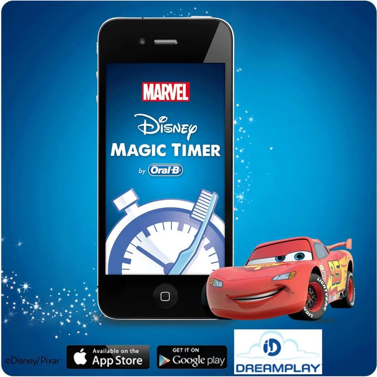 Oral-B Stages Power Kids Disney Cars/Princess - 2 Stuks
