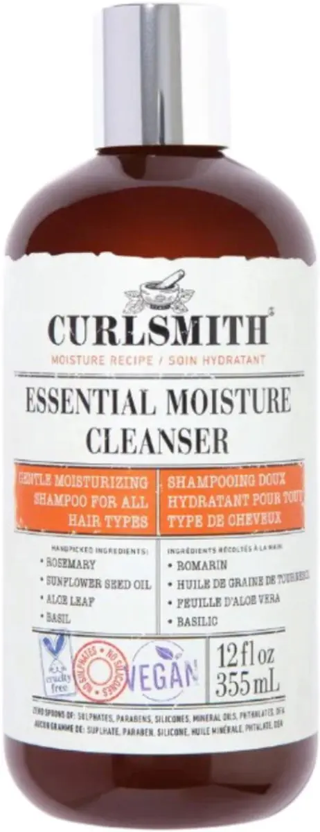 Curlsmith Essential Moisture Cleanser Shampoo 355ml