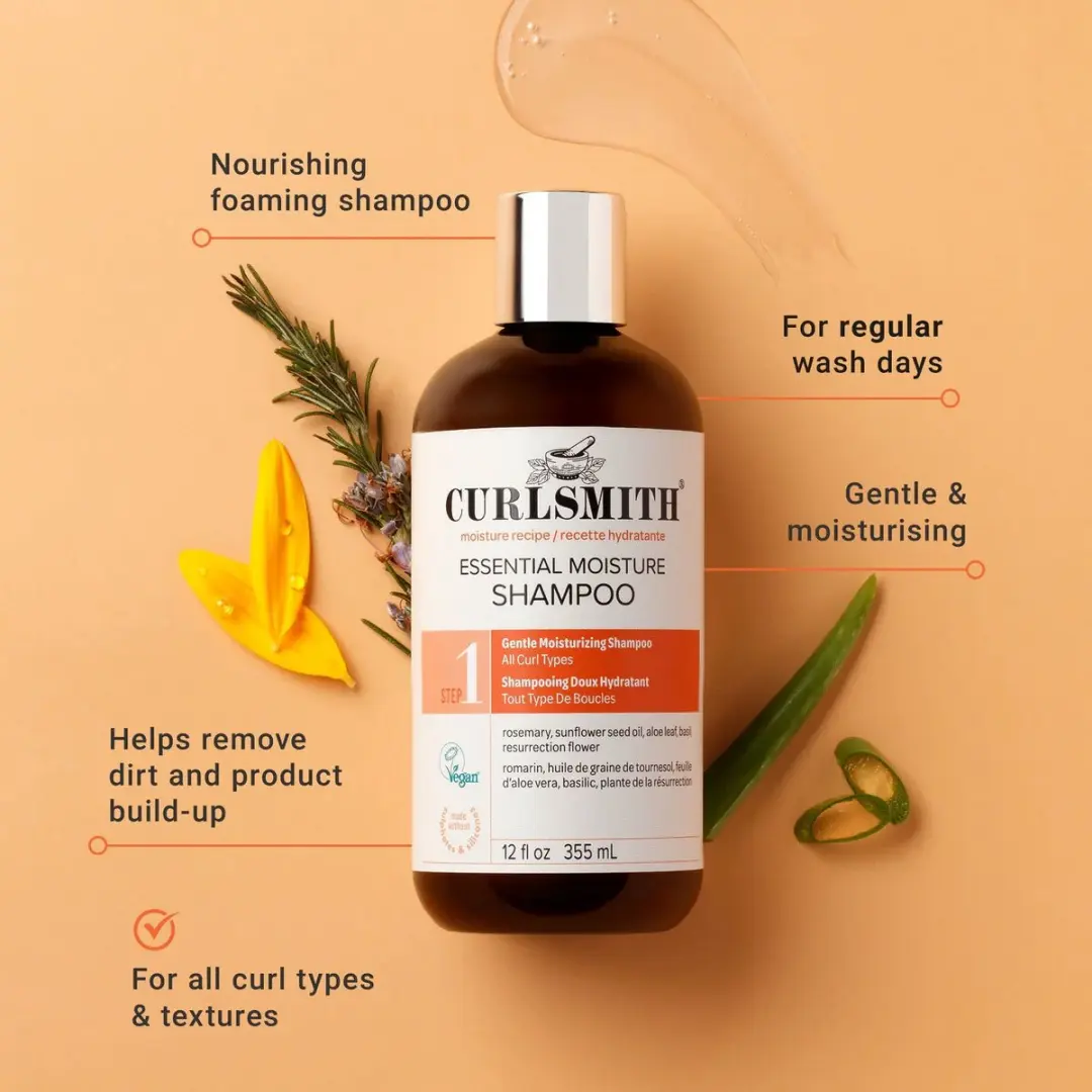 Curlsmith Essential Moisture Cleanser Shampoo 355ml
