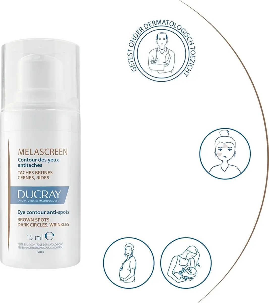 Ducray Melascreen Contour Yeux Anti-Taches Lotion 15ml