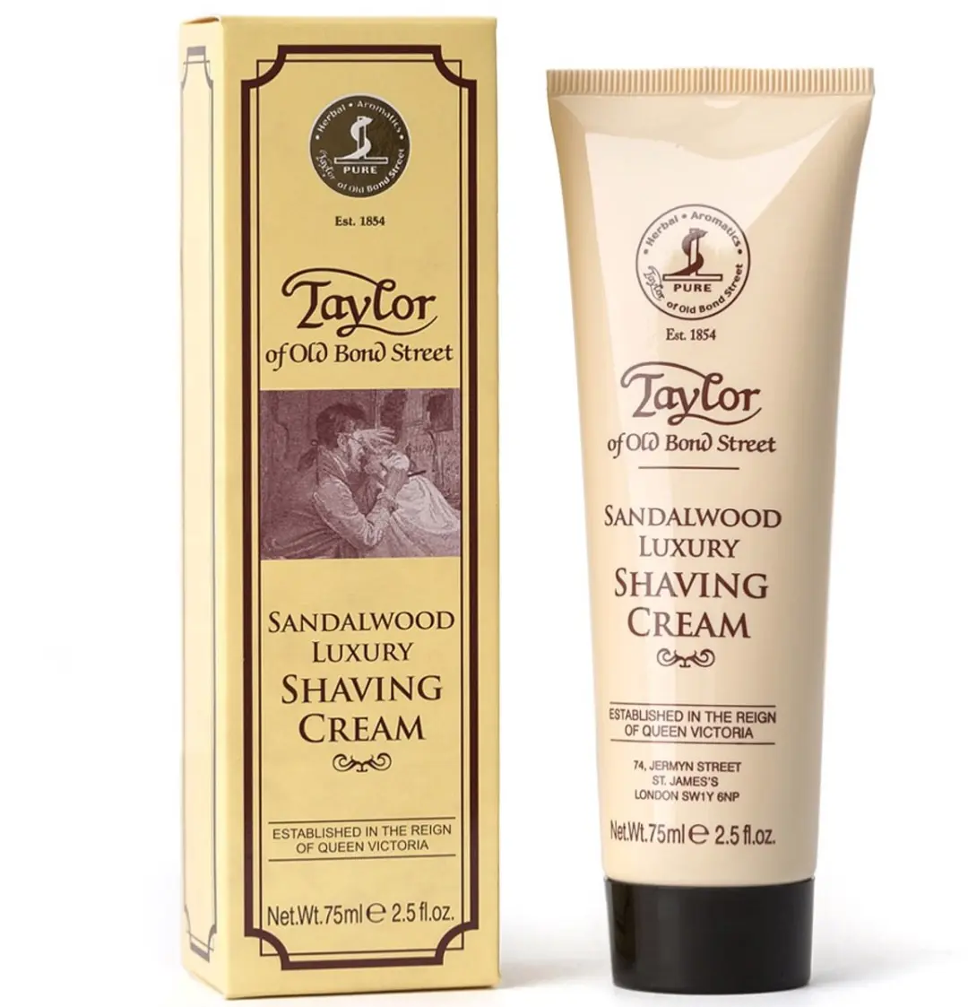 Taylor of Old Bond Street Scheercrème Sandelhout 75ml