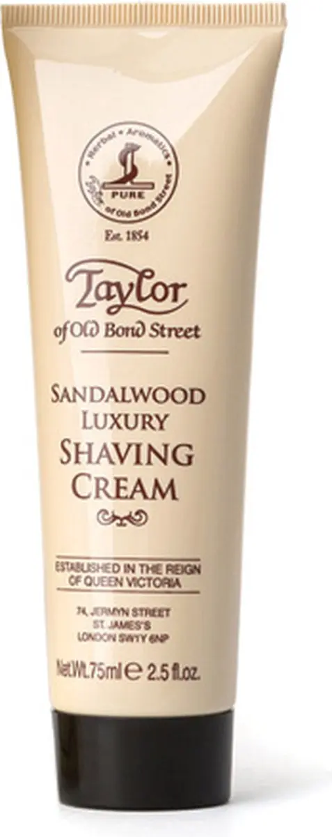 Taylor of Old Bond Street Scheercrème Sandelhout 75ml