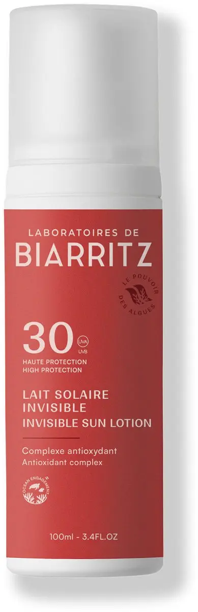 Laboratoires de Biarritz Satin Sun Milk Invisible SPF30 100ml