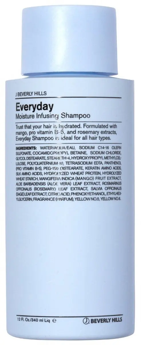 J Beverly Hills Blue Everyday Shampoo 340ml