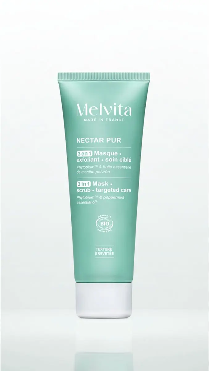 Melvita Nectar Puro 2-in-1 Scrub Masker 75ml