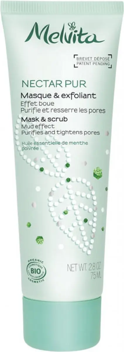 Melvita Nectar Puro 2-in-1 Scrub Masker 75ml