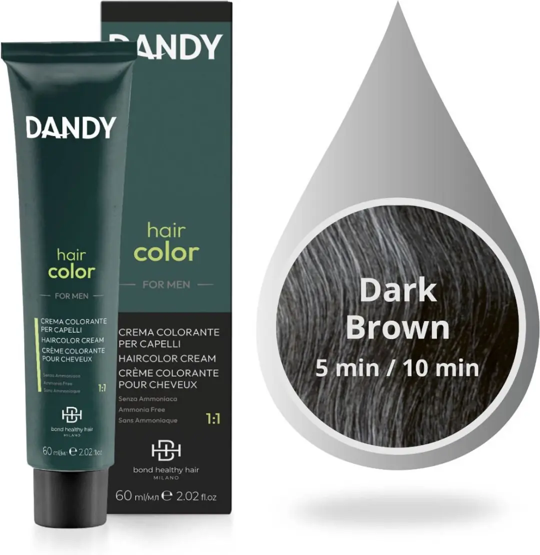 Dandy Hair Color 3 Donkerbruin 60ml