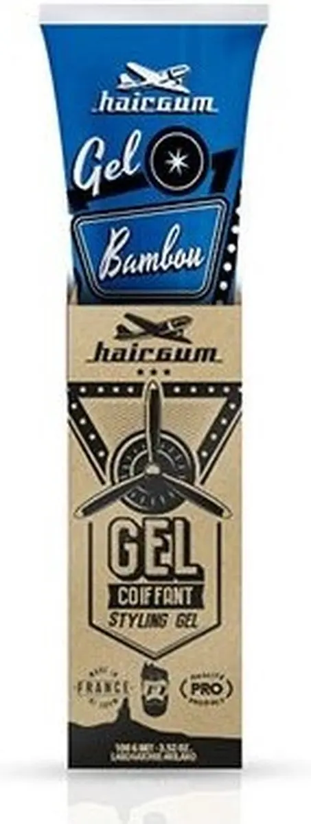 Hairgum HGF100BAMBOU Haargel Mannen 100ml