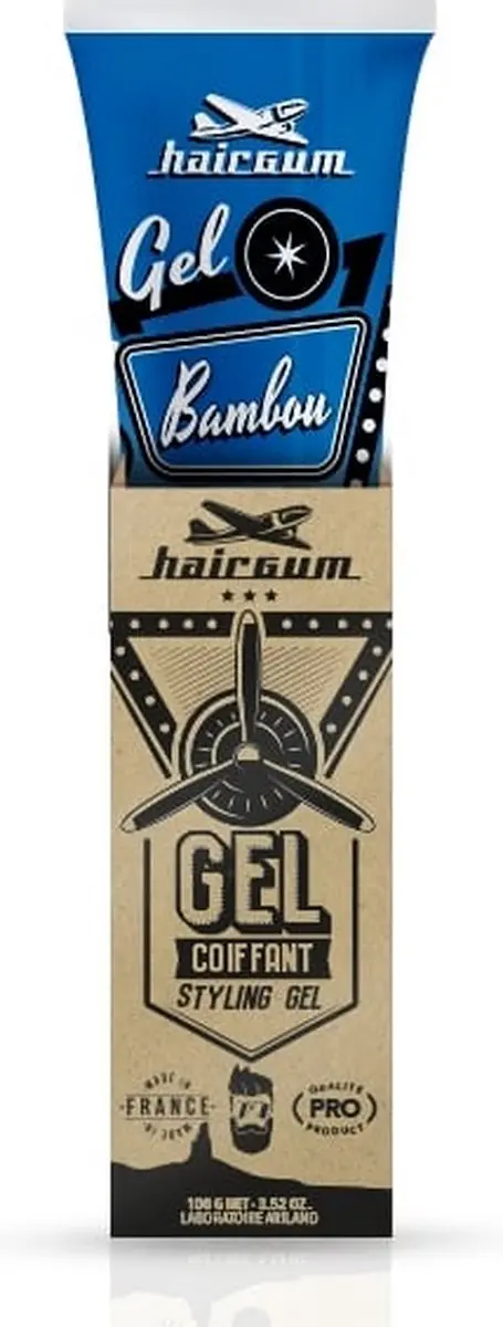 Hairgum HGF100BAMBOU Haargel Mannen 100ml
