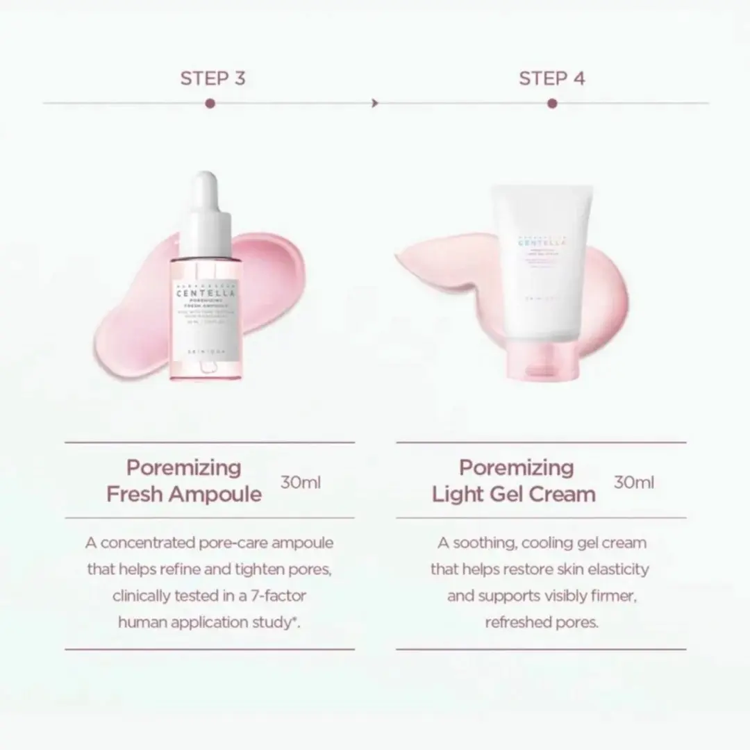 Skin1004 Centella Poremizing Travel Set - 4 Delig