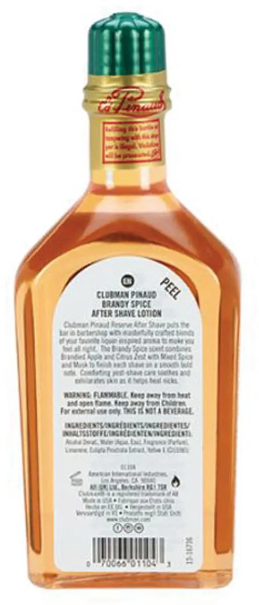 Clubman Pinaud Brandy Spice Scheerlotion 177ml