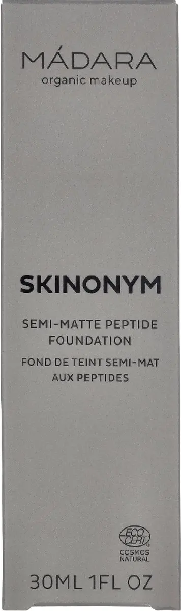 MÁDARA Skinonym Peptide Foundation 30ml - 30 Rose Ivory