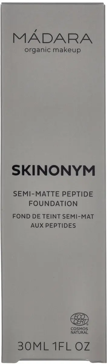 MÁDARA Skinonym Peptide Foundation 30ml - 30 Rose Ivory