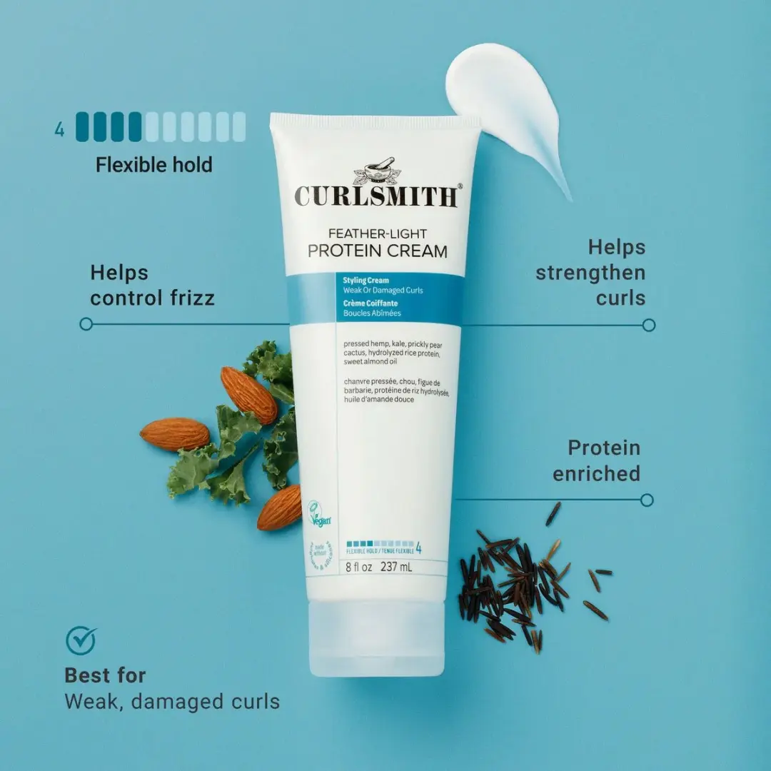 Curlsmith Feather-Light Protein Cream 237ml