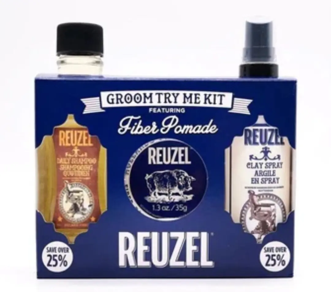 Reuzel Fiber Groom Try Me Kit