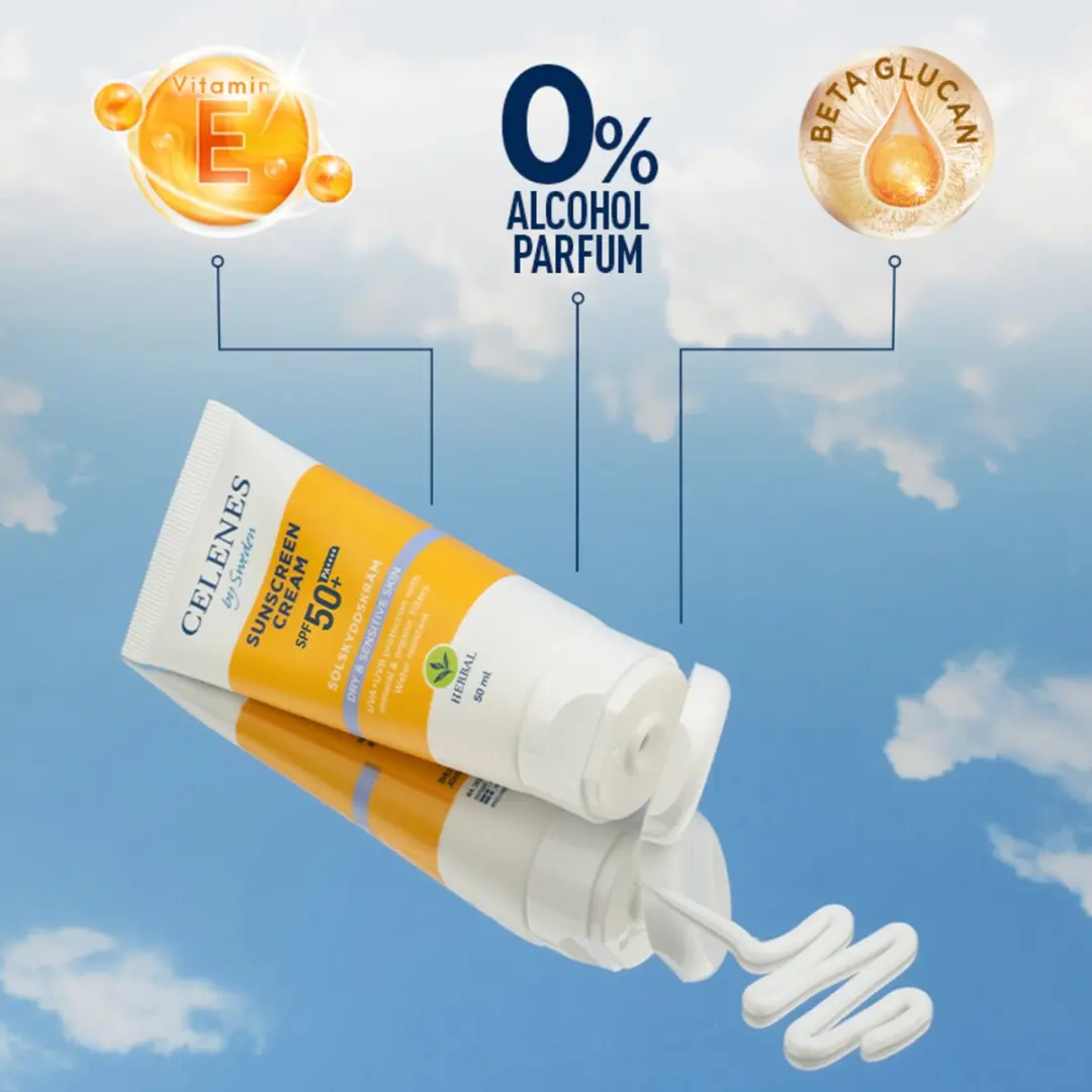 Celenes by Sweden Zonnebrandcrème SPF50+ 50ml - Lichaam