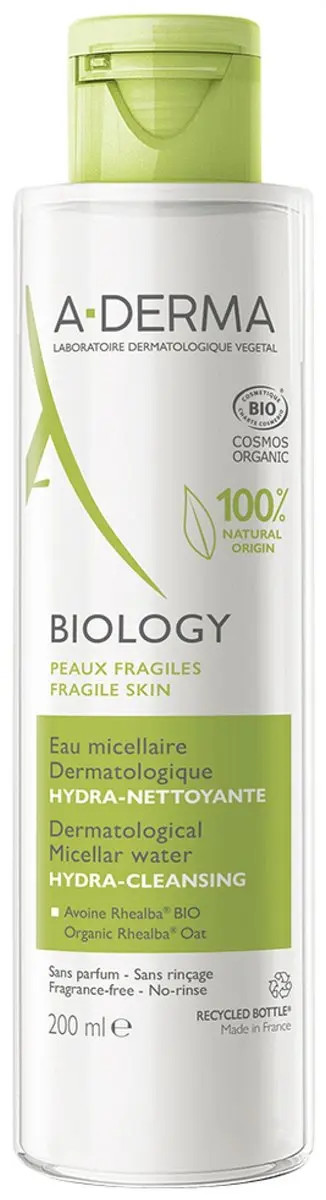A-Derma Biology Hydraterend Micellair Water 200ml