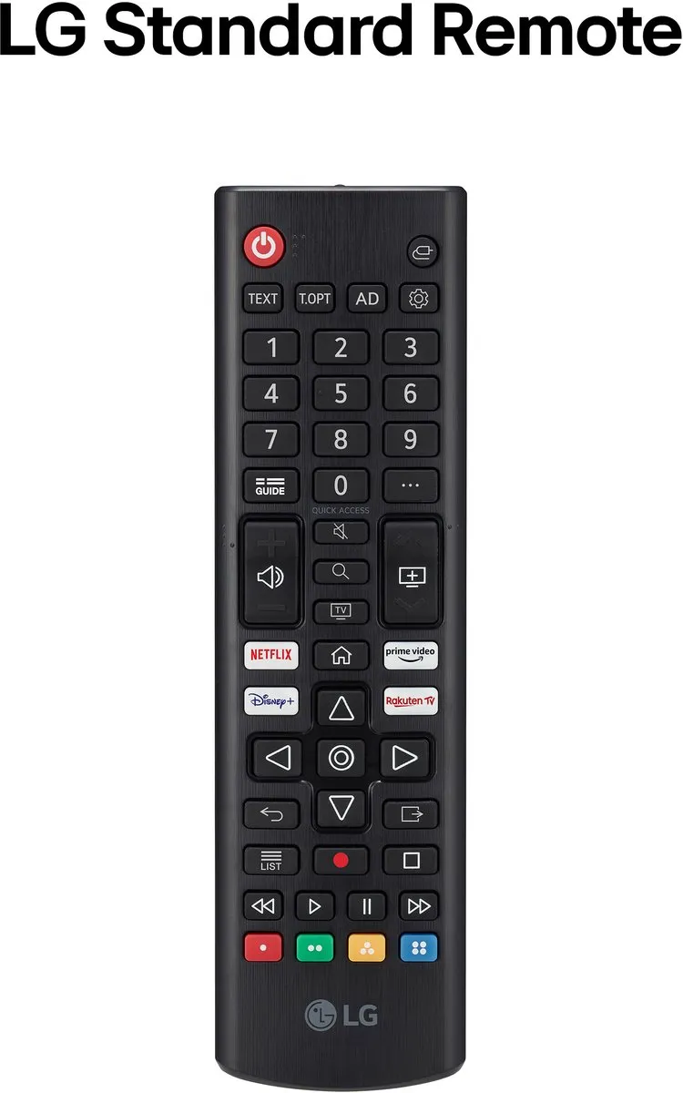 LG 55UA75006LA 55 inch 4K LED TV - Zwart