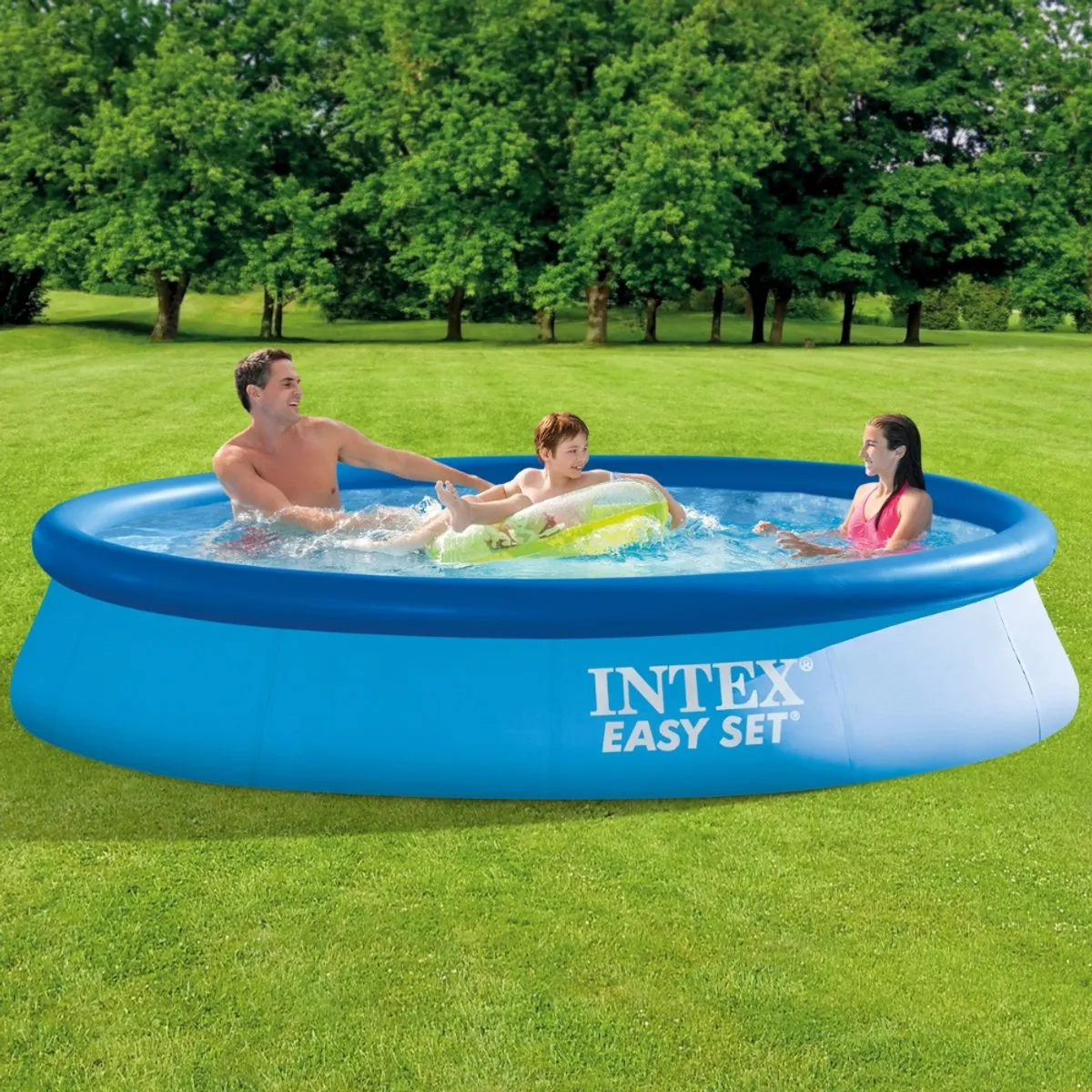 Intex Easy Set Opblaaszwembad 366cm - 5621L - Blauw