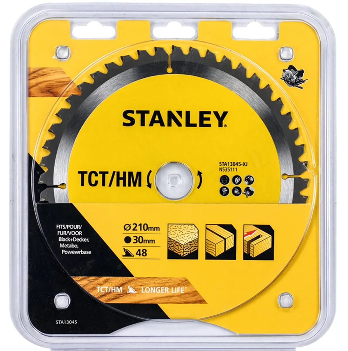 Stanley STA13045-XJ Zaagblad 210mm