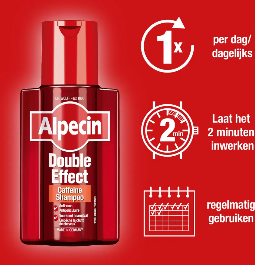 Alpecin Double Effect Shampoo 3x200ml