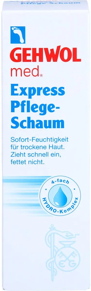 Gehwol Vochtinbrengend Schuim Droge Voeten 125ml