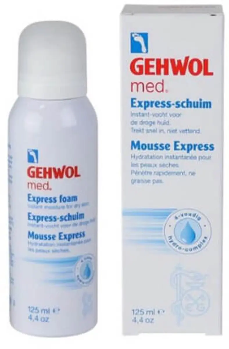 Gehwol Vochtinbrengend Schuim Droge Voeten 125ml