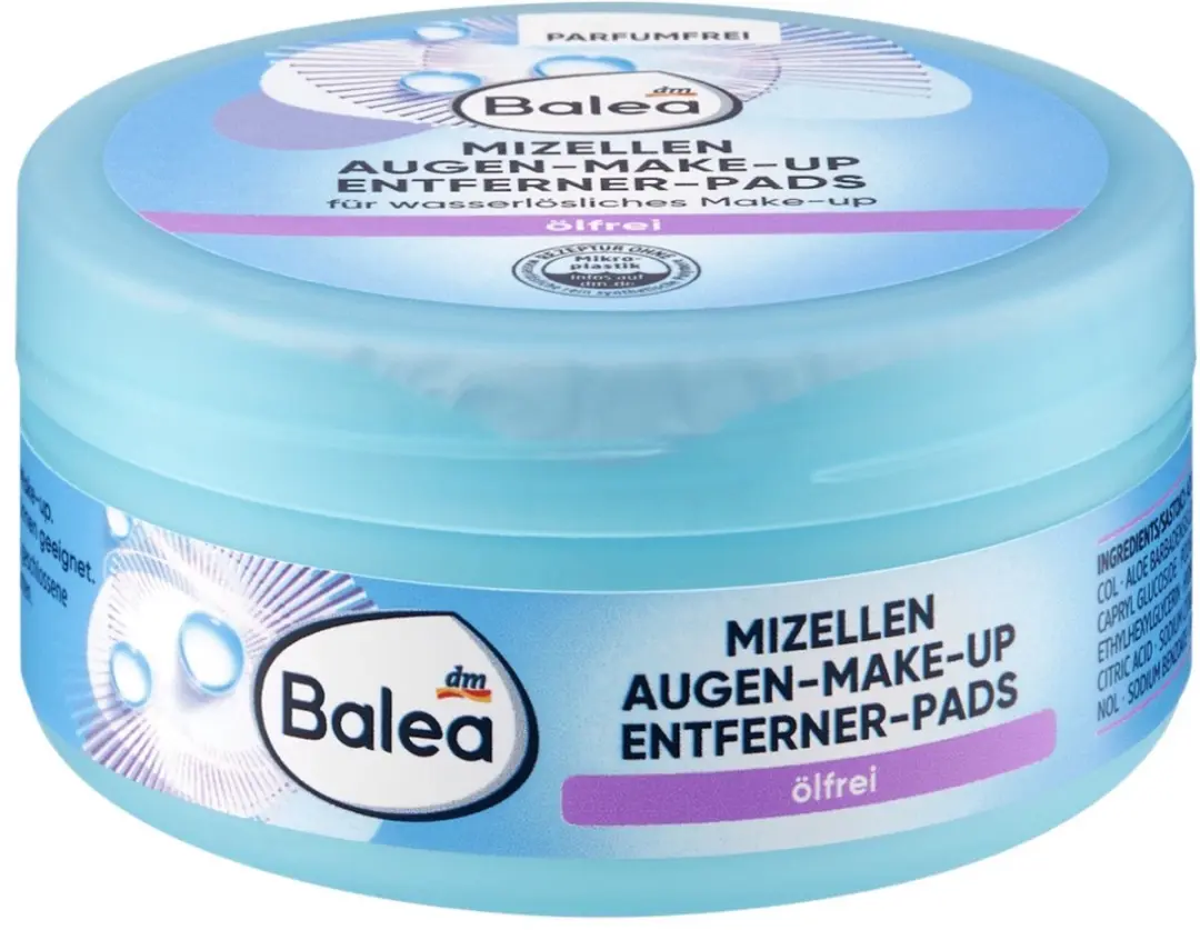 Balea Olievrije Oogmake-up Remover Pads