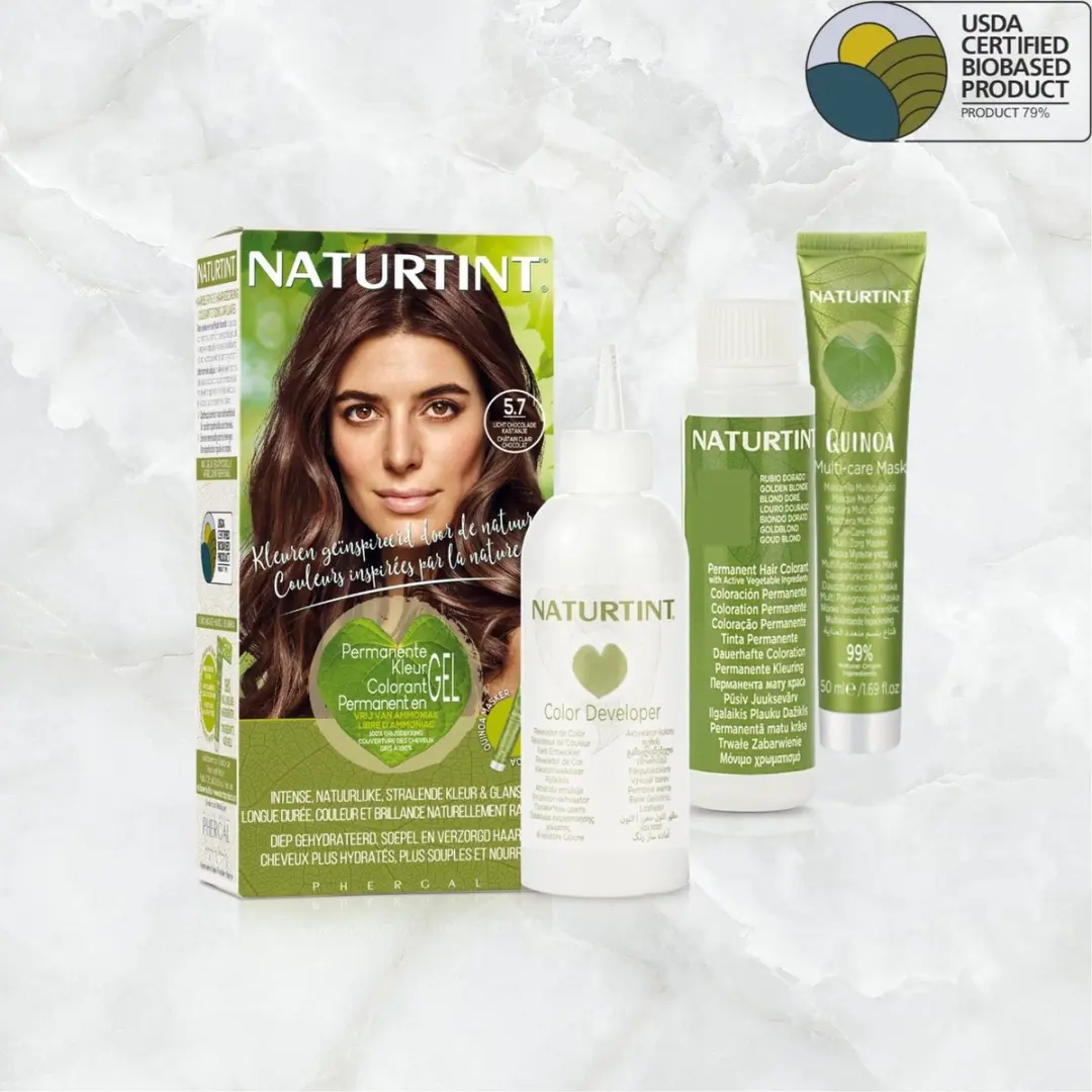 Naturtint Licht Chocolade Kastanje Haarkleur 170ml - Vegan