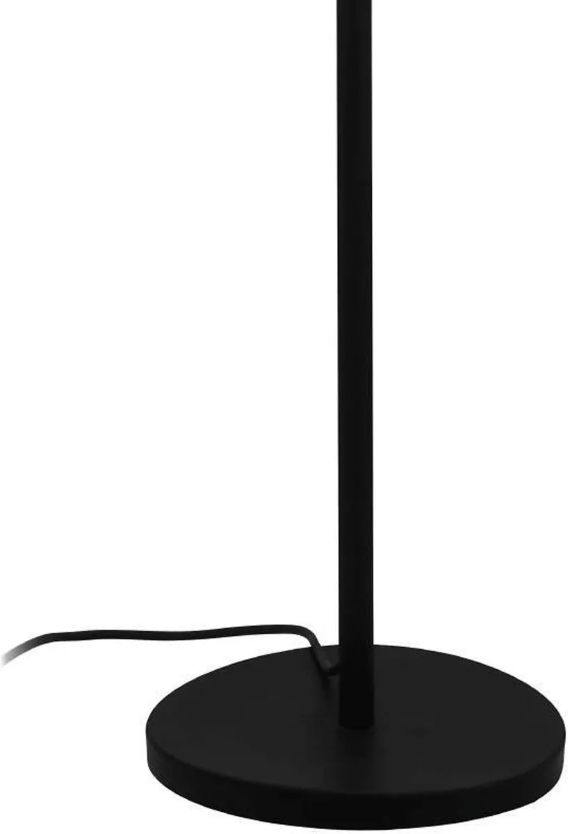 Eglo Alghera Staande Lamp Buiten E27 - 148,5 cm - Zwart/Wit