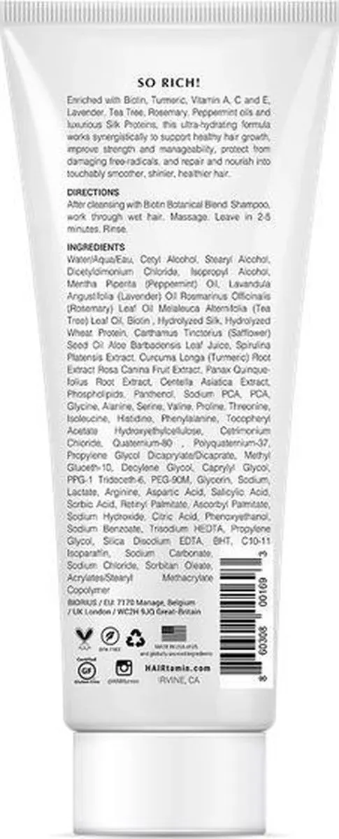 HAIRtamin Biotine Conditioner 207ml