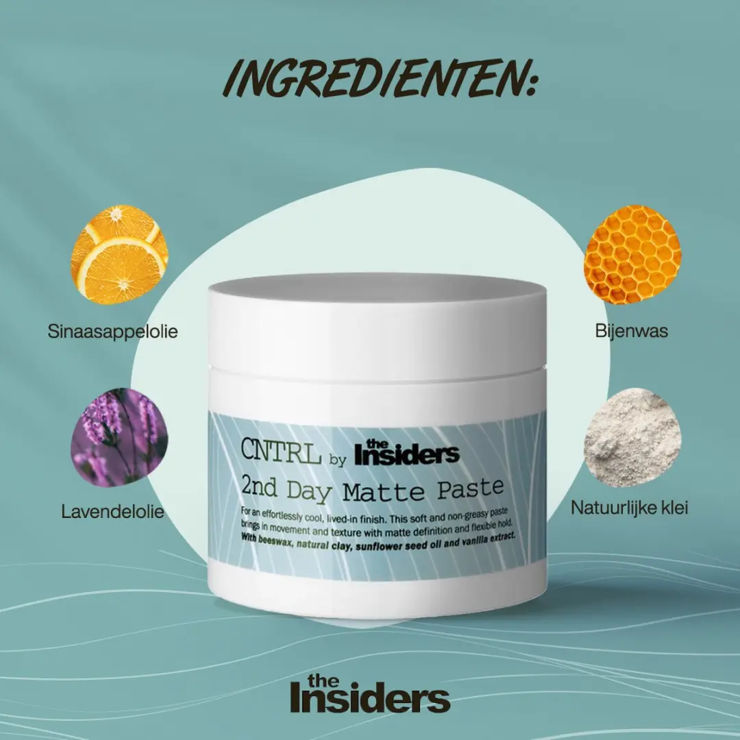 The Insiders CNTRL 2nd Day Matte Paste 100ml