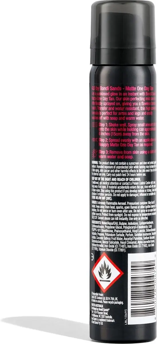 Bondi Sands Glo Mist Matte One Day Tan 97ml