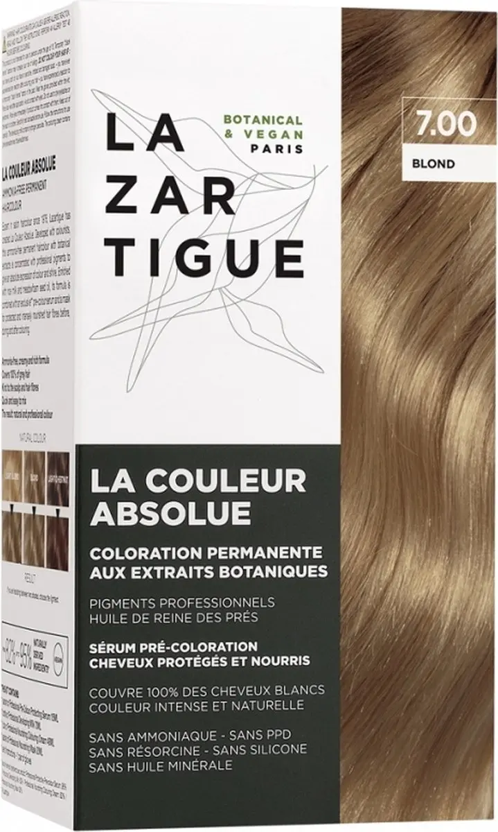 Lazartigue La Couleur Absolue Permanent Haircolor Pakket - Grijs Full Coverage