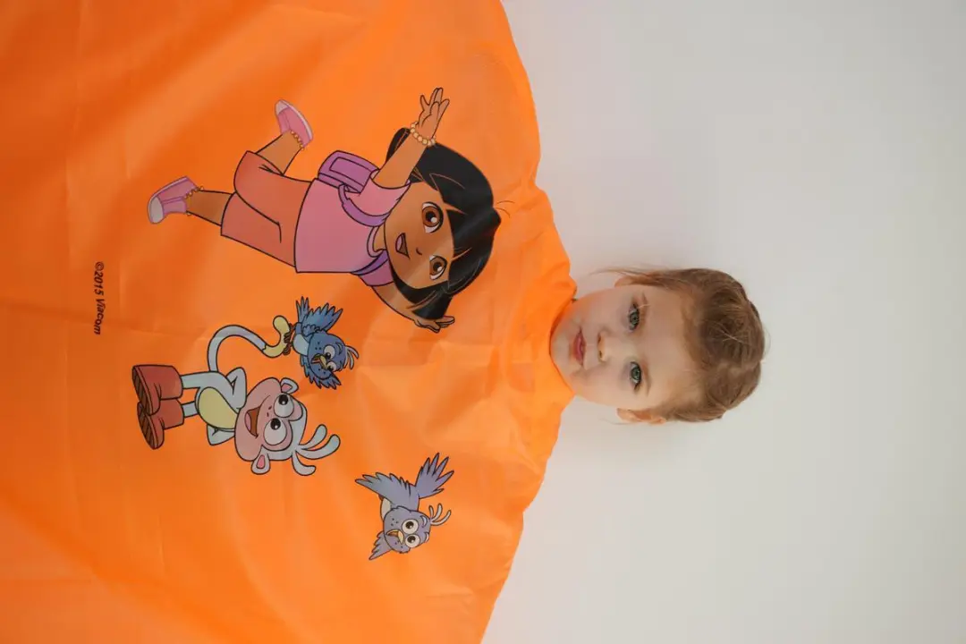 Nebur Kinderkapmantel Dora - Oranje