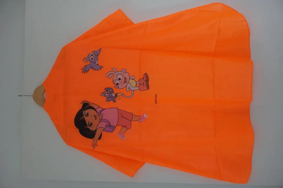 Nebur Kinderkapmantel Dora - Oranje
