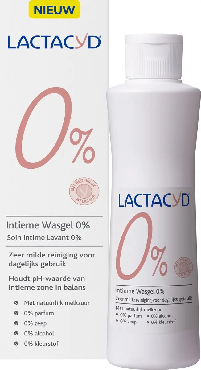 Lactacyd Wasgel 0% Intiemverzorging 250ml
