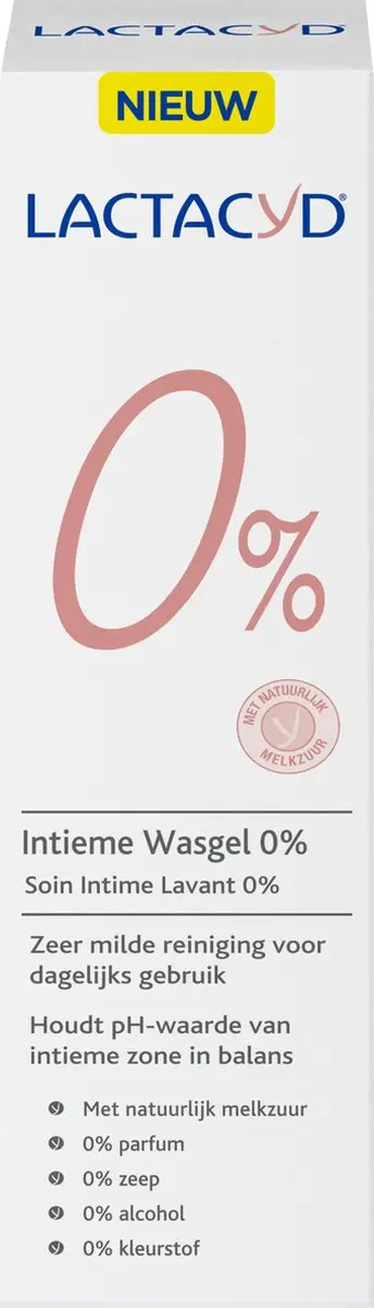 Lactacyd Wasgel 0% Intiemverzorging 250ml