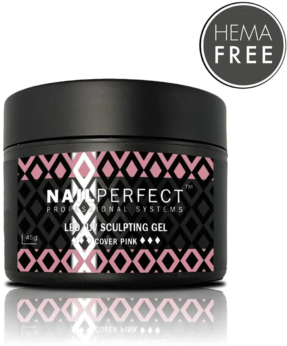 NailPerfect LED/UV Sculpting Gel Cover Pink 45g